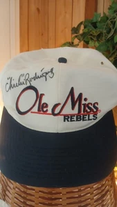Gorra de béisbol Ole Miss Rebels Sined Chichi Rodriguez negra blanca  - Imagen 1 de 4