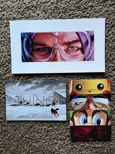 Jason Edmiston THE THING MACREADY Eyes Without A FaceEWAF Print +Mondo Showcards - Picture 1 of 6