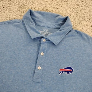 Vineyard Vines Buffalo Bills Shirt Herren XL blau Polo NFL Golf Baumwolle Polyester - Bild 1 von 11