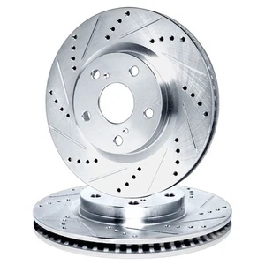 R1 Concepts WGPN1-16003 2-Wheel Set Brake Discs Front for Alfa Romeo Stelvio - Picture 1 of 1