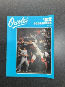 1982 Baltimore Orioles Scorebook Magazine - Bild 1 von 5