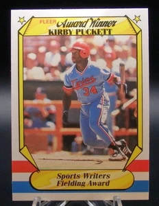 1987 Fleer Award Winners #30 Kirby Puckett NM - Bild 1 von 2