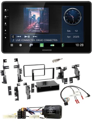 Kenwood Lenkrad Bluetooth USB DAB Autoradio für Nissan Cube ab 2009 Frontier ab - Bild 1 von 4