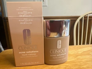 Clinique Acne Solutions Liquid Makeup Shade CN 28 IVORY 1oz Old Formula BNIB - Picture 1 of 6