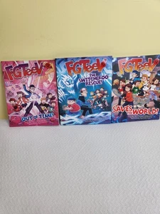FGTeev Book Lot OUT OF TIME, SAVES THE WORLD, SWITCHEROO RESCUE new - Picture 1 of 7