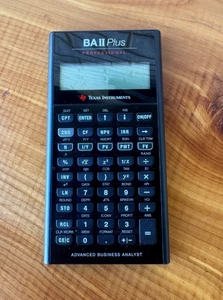 Texas Instruments BA II Plus Professional Financial Calculator - Picture 1 of 6
