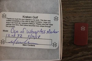 Marcador de bola Kraken Can of Whoop Ass - Imagen 1 de 2