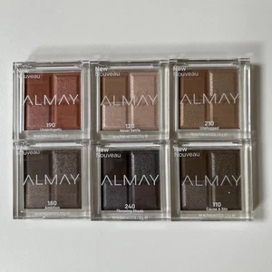 (6)  Almay Eyeshadow #110, #120, #180, #190, #210, #240 , NWE  0.12oz - Picture 1 of 2