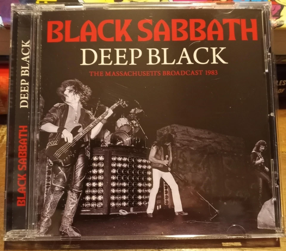 Black Sabbath - Deep Black - The Massachusetts Broadcast 1983 Import CD Foto 1 de 1