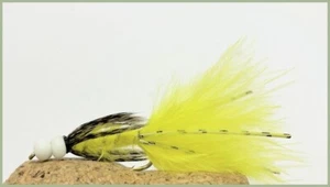 Damsel Trout Flies, White Beaded Sunburst size 10 Trout flies, choose amount - Picture 1 of 1