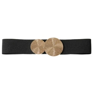 Women's Elastic Vintage Wide Waist Belt Stretchy Retro Cinch Belts Waistband ... - Picture 1 of 7