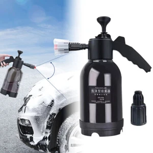 Car Wash Foam Sprayer Hand Pump Foam Generator Nozzle Wash Spray Bottle 2L OY - Picture 1 of 11