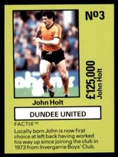 Emlyn Hughes' Team Tactix - Holt (Dundee United) No. 3
