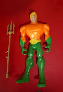 Justice League Aquaman Action Figure with trident - DC Comics 2013 5" Mattel - Picture 1 of 4