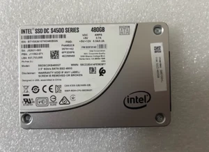 Intel S4500 480GB DC Series SSD 2.5" SATA3 Solid State Drive SSDSC2KB480G7 - Afbeelding 1 van 3