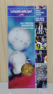Moneta A.C. Milan Finale Champions Manchester 2003 Gazzetta dello Sport  - Foto 1 di 4