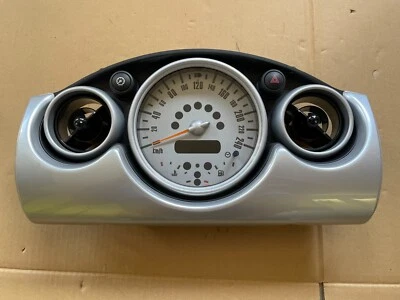 BMW Mini Cooper R50 R52 R53 02-06 Speedometer & A/C Vent 6211 6972077 - Image 1 of 4