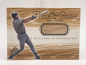 Matt Williams 2001 Upper Deck SP Game Bat Edition Game Used Bat Relic Xe3X 2 - Picture 1 of 2