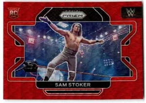 2022 Panini Prizm Red Wave Sam Stroker Rookie - Bild 1 von 2