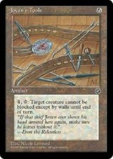 Joven's Tools x4  Homelands MtG  LP to NM