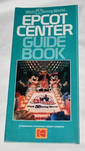 Libro guía central EPCOT 1986 15 aniversario Mickey Mouse nave espacial Tierra EO - Imagen 1 de 24