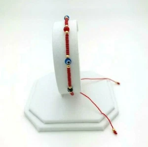 Pulsera Pulsera Roja Proteccion Del Mal 6 Ojitos Multicolor Rojo Mal de Ojo - Imagen 1 de 1