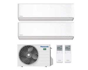 PANASONIC ETHEREA Multi Split 2 Räum 2,0kW + 2,5kW Klimaanlage Wärmepumpe R32 - Bild 1 von 11