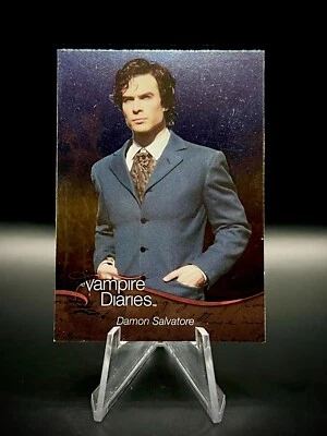 🩸2011 The Vampire Diaries Season 1 Damon Salvatore Katherine Foil Insert #F02 - Image 1 of 2