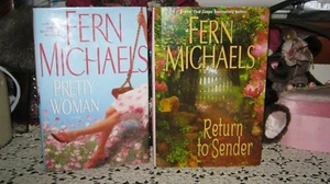 Fern Michaels Lot of 2 Romance Novels Hardcover               M-677 - Bild 1 von 5