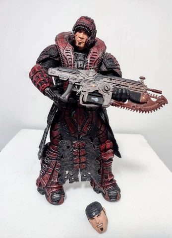 Neca Gears Of War 2 Series 4 Marcus Fenix Theron Disguise Action Figure Loose Cover