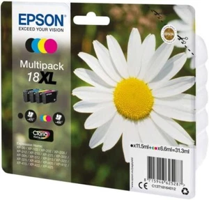Oryginalne i zapieczętowane wkłady atramentowe Epson 18 XL 4 czarne cyjan purpurowy żółty - Zdjęcie 1 z 2
