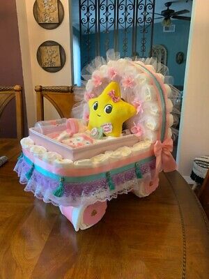 Baby Gifts Diaper Cake Baby Shower • 302.72$