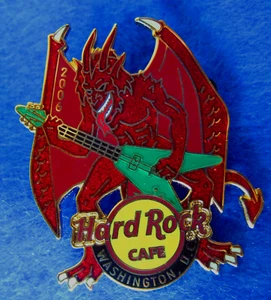 WASHINGTON DC KATSUCON WINGED RED DRAGON ANIME CONVENTION 06 Hard Rock Cafe PIN - Picture 1 of 1