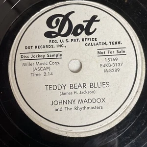10" 78 RPM-Johnny Maddox-Peg O' My Heart/Teddy Bear Blues/Dot 15169 - Foto 1 di 4