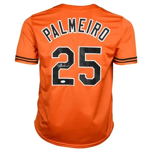 Rafael Palmeiro Signed Baltimore Orange Baseball Jersey (JSA) - Picture 1 of 3