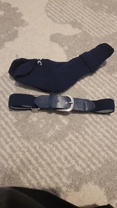 Dicks Sports Boys Tball Belt Socks Navy Blue - Picture 1 of 2