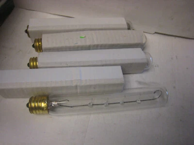(4)  GENUINE FEIT ELECTRIC 25T61/2-130 25W 130V Bulbs Intermediate base NEW  - Image 1 of 4
