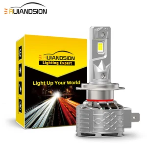 Ruiandsion H7 LED Vehicle Motorcycle Headlight Daytime Running Light 12V White - Picture 1 of 9