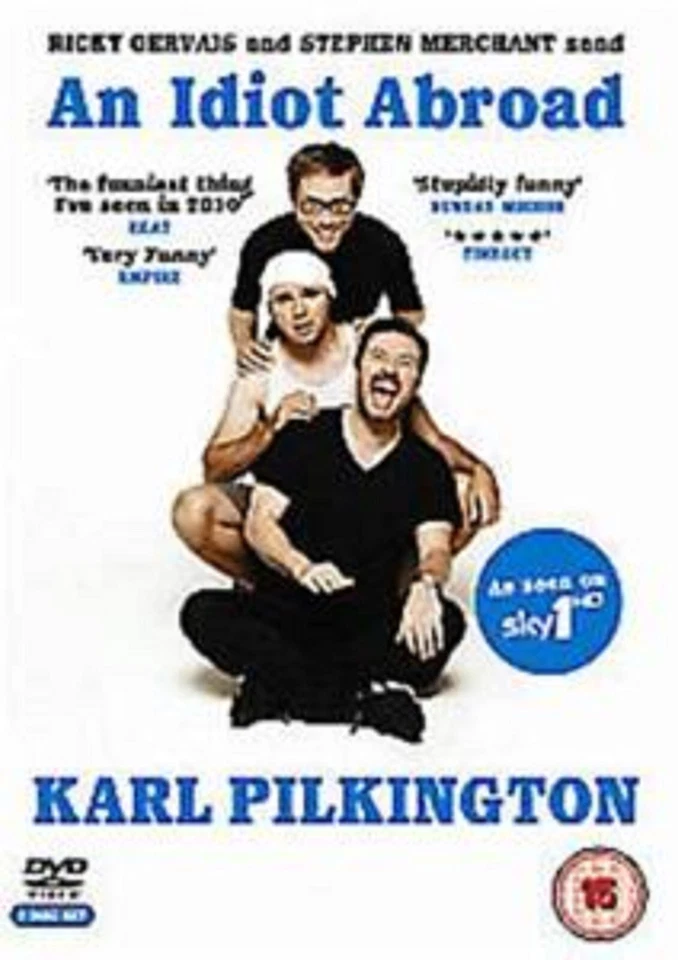 Karl Pilkington's An Idiot Abroad Double DVD POSTED 48 HOURS TRACKED - Image 1 of 1