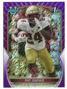 PAT Patrick GARWO 2022 Bowman Chrome University Purple Shimmer - Nevada Wolfpack - Picture 1 of 2