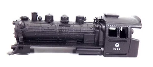 HO / UNBRANDED / STEAM LOCOMOTIVE #2584 / PLASTIC SHELL / PARTS - Picture 1 of 5