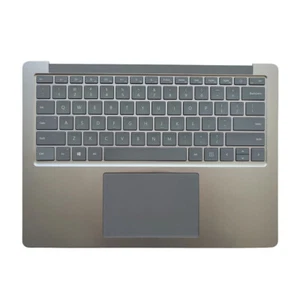 For Microsoft Surface Laptop 4 13.5" 1951 Palmrest Keyboard Silver US - Picture 1 of 6