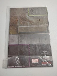 HEROCLIX Deadpool HELLHOUSE / DEADPOOL'S HOUSE Indoor 16x24 Map - Picture 1 of 5