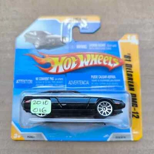 Hot Wheels SHORT CARD 2010 HW PREMIER 81 DELOREAN DMC-12 BLACK 16/52 - Bild 1 von 1