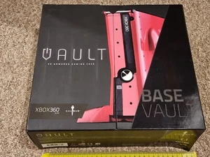 ESTUCHE DE CONSOLA BÓVEDA BASE MICSOFT XBOX 360 S DELGADO CALIBUR11 CARCASA MOD Caja Roja - Imagen 1 de 9