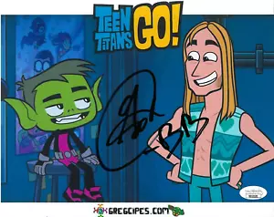 Greg Cipes Autographed Photo with JSA - Picture 1 of 1