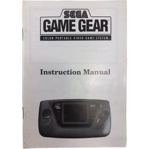Consola Sega Game Gear Manual de instrucciones  - Imagen 1 de 2