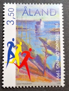 Aland Islands: SG159; 1999; Finnish Cross-country Championships; mint (MNH) - Picture 1 of 2