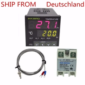 ITC-100VH PID Temperaturregler Thermostat Heizung 25A SSR k sensor Präzise - Bild 1 von 8
