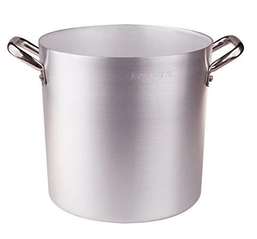 Pentole Agnelli ALMA10340 46,5 L Pentola con 2 Maniglie - Inox